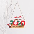 thumbnail image 1 of Decoración del árbol de Navidad Sobrevivió a la familia Adorno colgante de Navidad Decoración del hogar, 1 of 8