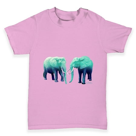 

Baby Tshirts Blue Elephants Baby Toddler T-Shirt
