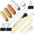 thumbnail image 4 of EIGTHTAIL Book binding materials 1 Set Bookbinding Tools DIY Leather Sewing Kit Bookbinding Crafts Kit Sewing Tools, 4 of 8