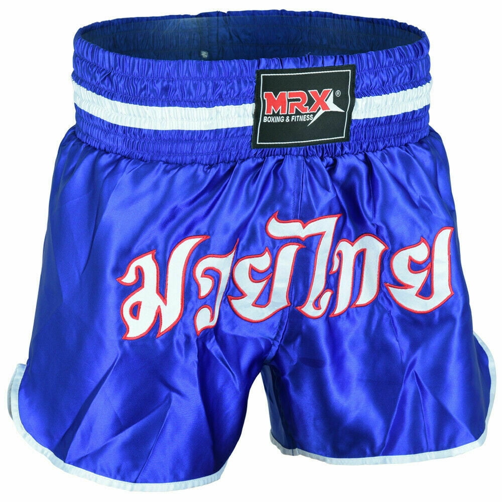 Men Boxing Shorts MMA Mauy Thai Training Fitness Gym Cage Fight