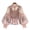 Light Pink, variant on Women Party Shirt Flower Applique See-through Mesh Lantern Sleeve Thin Lace Shirring Elastic Cuff Round Neck Lady Spring Fall Blouse