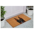 thumbnail image 5 of Calloway Mills 109481729 Black Doberman Doormat 17" x 29", 5 of 7