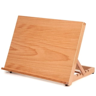 Desktop Easel, A3 Adjustable Wooden Art Drawing Board,Table Desk Canvas  Sketch Easel,Process Workstation Wooden Drawing Board,Wooden Small Oil