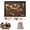 1pcs-stickers Not Included, variant on Wooden USA Travel Map Puzzle, Journey Tracker Maps Pin Board for Traveling with Elements Sticker, 3D Wall Art with State Pieces for Traveling, for Couple Family Art Home Decor