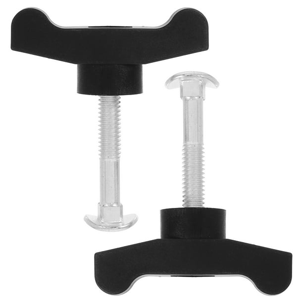 2 juegos de pernos y tuercas de repuesto para manija en T de cortacésped, perilla universal para manija de ala, compatible con los modelos 689-00600, 106-4161 y 92-22602