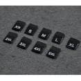 thumbnail image 2 of SOPOTUTU 400Pcs Folded Clothing Size Labels Black Sew-In Tags for Apparel Sewing and Garment Accessories, 2 of 8