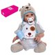 thumbnail image 1 of Decdeal Reborn Baby Doll de silicona de cuerpo completo, realistas, lindas muñecas de baño Decdeal Azul, 1 of 7
