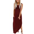 thumbnail image 1 of asddcavvf Robes pour Femmes Été Décontracté Plage Vacances Imprimé Robe Ample avec Poche Mode Ro, 1 of 4