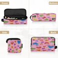 thumbnail image 4 of Hair Tools Storage with Heat Resistant Mat- Romantic Patterns Printed Curling Iron Travel Bag/Flat Iron Case for Women, 4 of 8