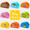 thumbnail image 1 of Large particles block 2 x 4 semicircle rainbow arched brick pattern the sun and moon ZOO ZOO accessories heqiyong toy, 1 of 2