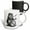Multicolor, variant on 3drose, Cute Funny Beaver Drummer Playing the Drums Music Cartoon, 11oz Two-tone Yellow Mug