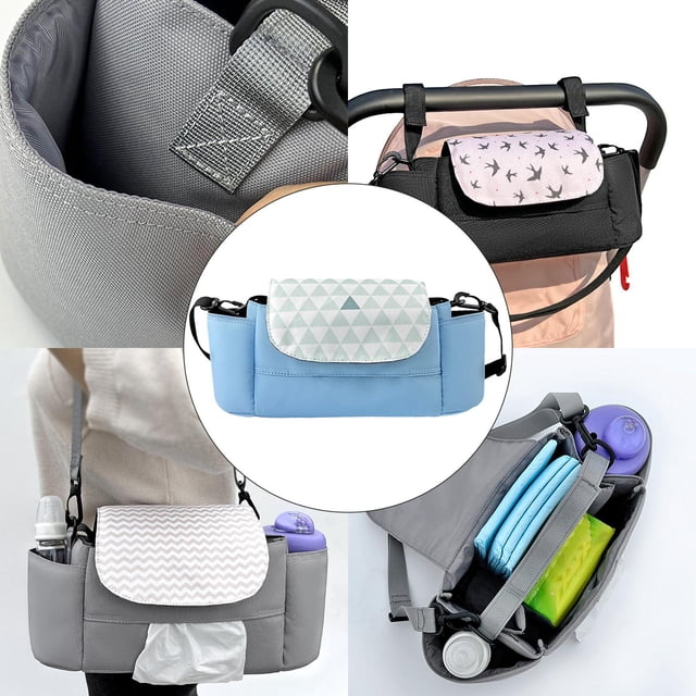Bolsa Organizadora para Cochecito Baoblaze Impermeable con Partición Interna