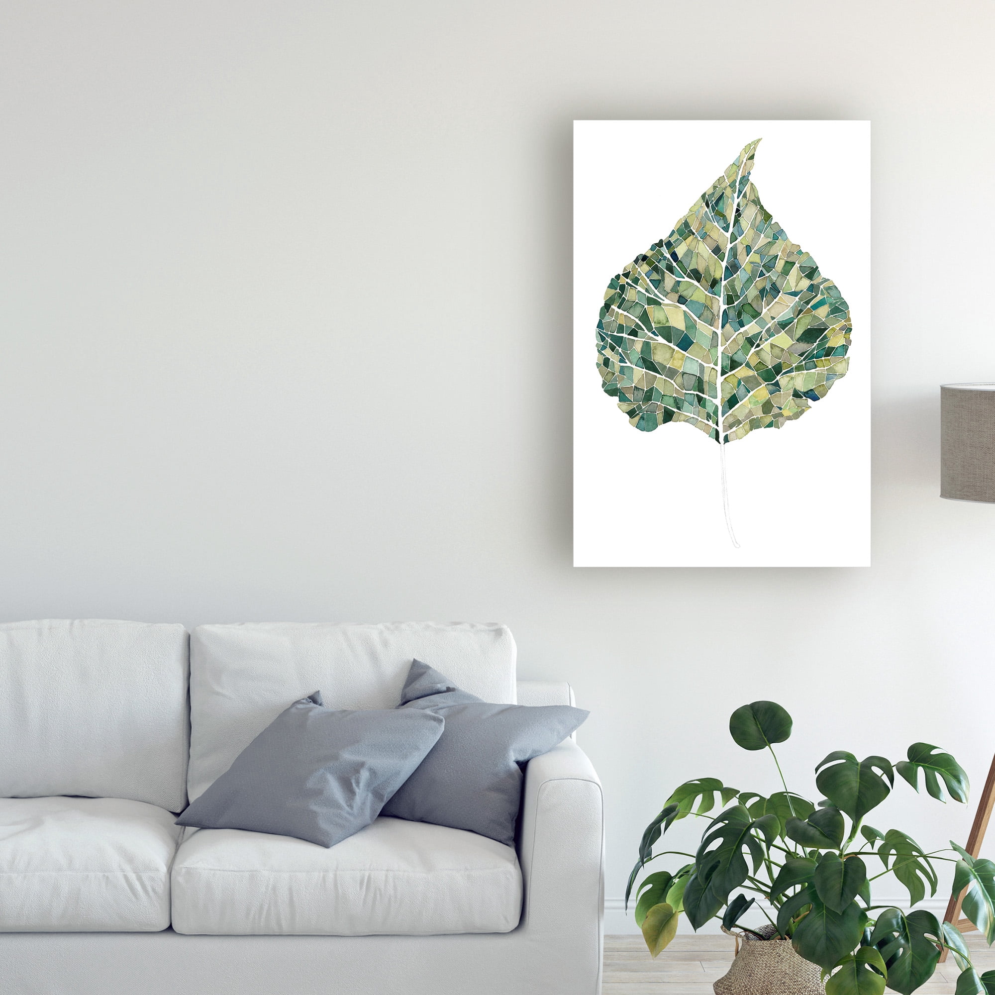Trademark Fine Art 'Verdant Details I' Canvas Art by Grace Popp