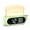 Green, variant on Alarm Clocks For Bedroom Cute Digital Clock With Night Light 10 Ringtones 10 Volumes Nap Timer Brightness Dimmer Snooze Bedside Teens Birthday Gift Plug-in Use