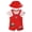 McQueen Mater Red, variant on Mickey Mouse Baby Boys' Tee and Shortall Set with Bucket Hat Mickey Mouse Cream