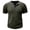 Army Green,#002, variant on Men's Henley Shirt Short Sleeve Vertical Ribbed Textured T-Shirt 4 Button Placket Regular Fit Casual Summer Tops for Daily Wear,XL