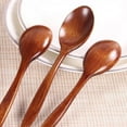 thumbnail image 3 of Big Promotion Natural Wood Wave Spoon Easy To Clean Durable Wooden Spoon Cooking Honey Coffee Spoon Kitchen Cuisine Supplies, 3 of 5
