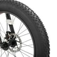 thumbnail image 2 of Hiland Fat Tire Bike, Shimano 7-Speed, Dual-Disc Brakes, 24 inch Trail Mountain Bike, Green, 2 of 7