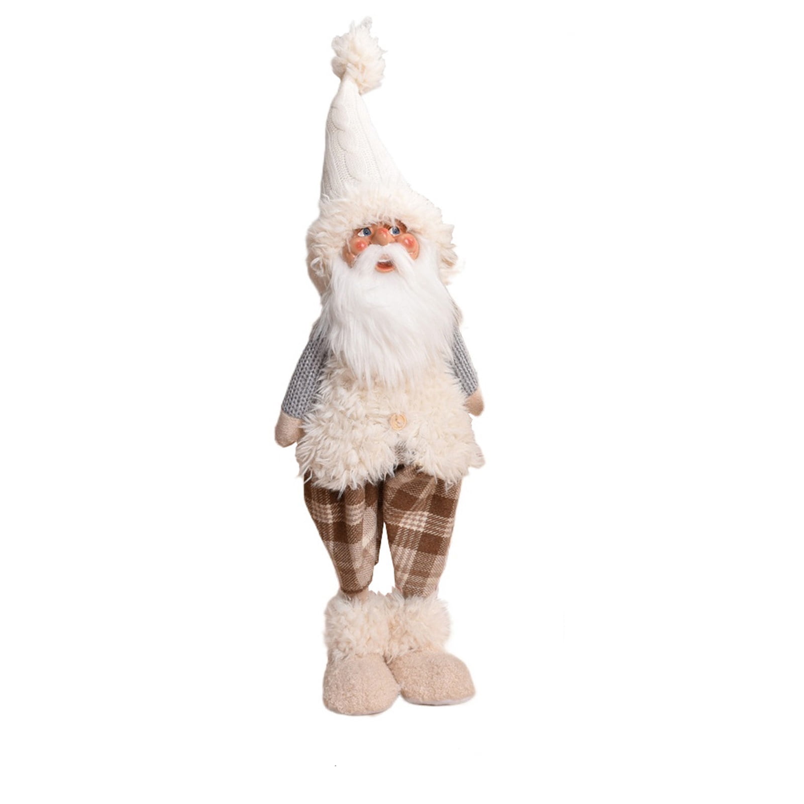 FLOWER TIME Retro Christmas Elf, Poseable Elf in Pointed Hat and