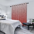 thumbnail image 5 of Nanqianyi Gradient Red Blackout Curtains With Grommet Drapes,2 Panels,42x63 inch,Room Darkening Thermal Insulated Window Curtains, 5 of 8