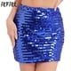 thumbnail image 2 of Falda de tubo con lentejuelas brillantes para mujer, minifalda brillante a la moda, ropa de discoteca para baile en barra, fiesta Rave, puesta en escena, 2 of 5
