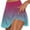 Multi-Color, variant on WIZUTIZ Tennis Dress with Shorts Fitness Classic Casual Slimming Flowy Skorts Pleated Elastic Stretch High Waist A Line Dress Inner Shorts Skirt Gradient Mini Skirt for Teen Girls Shopping Blue