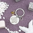 thumbnail image 5 of Mothers Day Gift Keychain, Mom Gift from Daughter, Birthday Gifts for Best Mom Thank You Keyring Gift, Appreciation Jewelry Gift Graduation Gift Valentine’s Day Christmas Gifts, 5 of 7