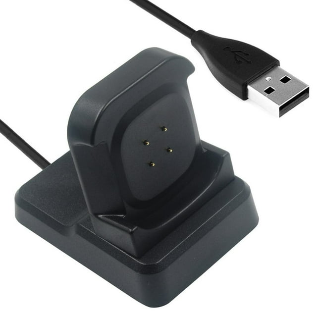 5V Smart Watch USB Charging Cable Charger Dock Cradle Stand For Fitbit Versa3/Sense
