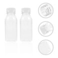 thumbnail image 2 of 10Pcs 200ML Transparent Plastic Milk Storage Bottles Beverage Drinking Bottles, 2 of 3