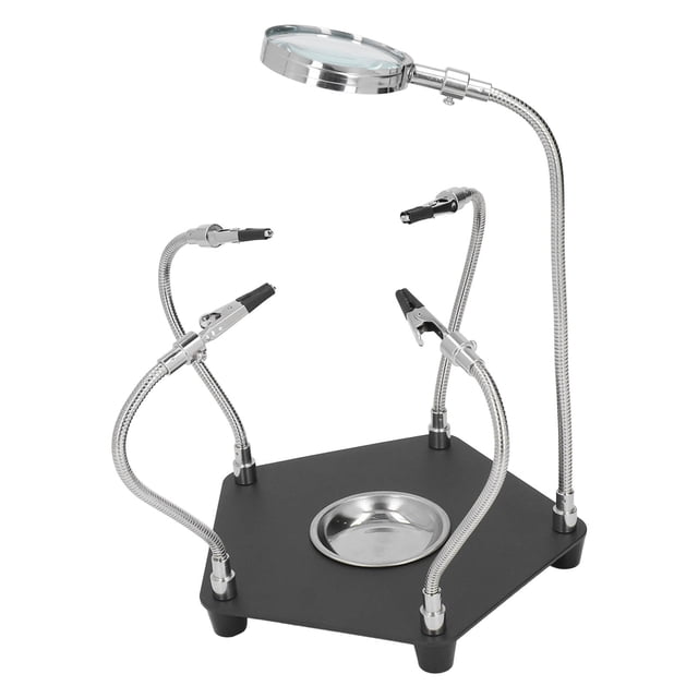 Soporte Para Soldadura, Soporte Para Placa De Circuito, Almohadilla De Silicona Inferior, Diseño De Bandeja De Almacenamiento Para Grabado De Sellos