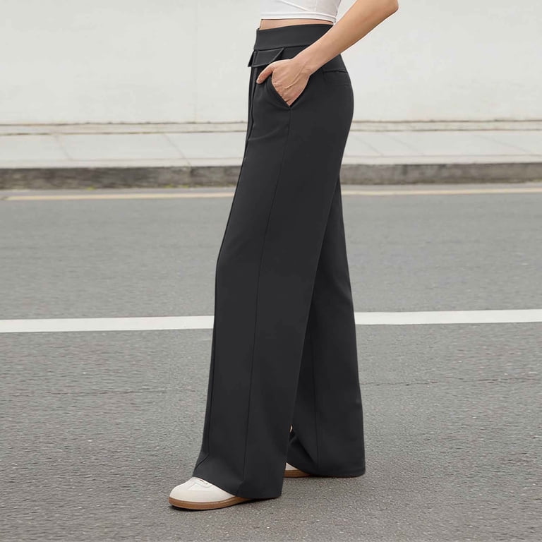 black dress trousers womens 11 Best Work Pants for Women 47% cotton L.T.J Dress Pant-Black XS