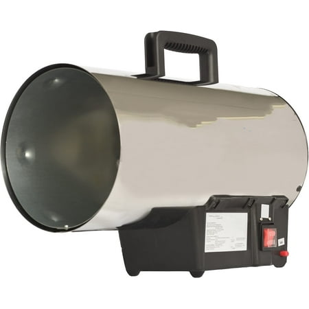 

Portable Propane Forced Air Heater Outdoor Great for Jobsite Construction Garage Patio