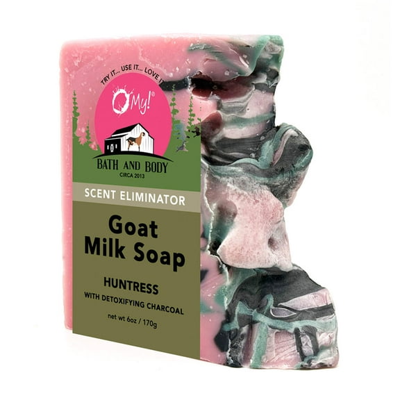 O My! Goat Milk Artisan Hunting Soaps | Made with Raw Goat Milk | Free of Parabens  More | Handcrafted USA