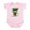 Petal Pink, variant on CafePress - Love VT Body Suit - Baby Light Bodysuit, Size Newborn - 24 Months