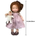 thumbnail image 3 of Stuffed Plush Girl Toy Doll Handmade Children Cute Little Girl Dolls Stuffed Toy Christmas Birthday Gift for Kids For 3-6 Year Old, 3 of 3