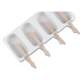 thumbnail image 2 of Yuarrent Molde de silicona para helados, reutilizable, lavable, Flexible, 4 rejillas, repuesto resistente al calor, accesorios para hacer palitos de hielo Cocina y Comedor 3.8x7cm Yuarrent JJ24281-02B, 2 of 6