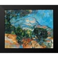 thumbnail image 2 of Cezanne, Paul 14x12 Black Modern Framed Museum Art Print Titled - Mount Sainteâ€“Victoire, 2 of 5