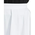 thumbnail image 5 of Stylore Women's Basic Versatile Stretchy Casual Mini Skater Skirt White S, 5 of 5
