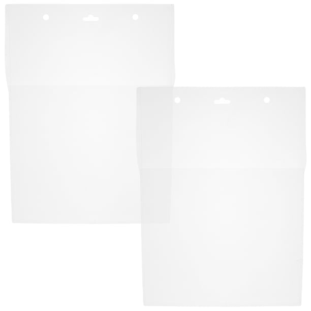 2 bolsas de archivos para el hogar y la oficina, organizador de documentos para colgar en la pared, bolsillo de almacenamiento para archivos.