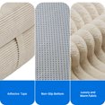 thumbnail image 6 of Dextrus Folding Sofa Bed Chair, Convertible Floor Sleeper with Pillow & Back Support, Beige, 6 of 8