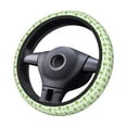 thumbnail image 4 of Fotbe Green Avocado Steering Wheel Cover Universal 15 in Car Accessories for Men Women,Steering Wheel Protector Comfortable Protective Case for SUV Sedan Decor, 4 of 8