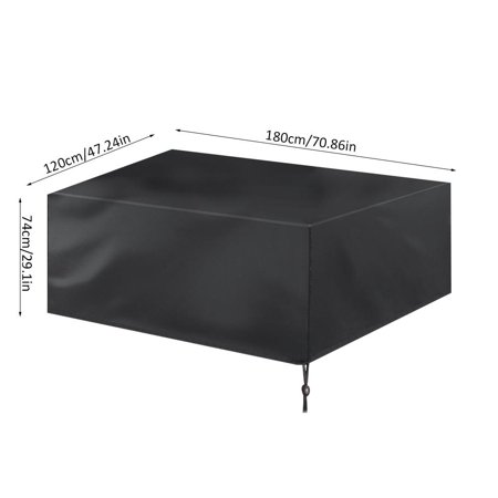Faginey Outdoor Waterproof Dust Proof Patio Furniture Protective Cover Sofa Dining Table Outdoor Furniture Waterproof Cover Outdoor Furniture Cover Walmart Canada
