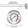 thumbnail image 2 of Deep Fry Thermometer with Clip Instant Read 12 inch Dial Thermometer Meat Thermometer Food Thermometer for Home Cooking Thermometer,12 inch, 2 of 7