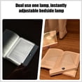 thumbnail image 5 of LumaLit Book Light for Reading in Bed at Night, Rechargeable Clear LED Flat Reading Light with 3 Colors & Timer, Reading Lamp for Booklovers, 5 of 7