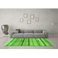 thumbnail image 3 of Ahgly Company Indoor Rectangle Oriental Green Modern Area Rugs, 2' x 3', 3 of 4