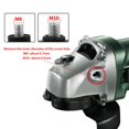thumbnail image 2 of pitrice Angle Grinding Handle Thread Auxiliary Replacement Accessories M8 134mm, 2 of 9