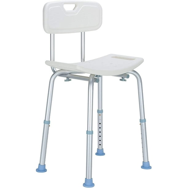 OasisSpace Bathtub Adjustable Shower Chair, Bath Stool with Removable