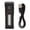 Black, variant on Mini Dual Light Source Flashlight 800mAh Type C Fast Charging Portable COB LED Work Light with Strong Magnetic Base Waterproof Emergency Keychain Flashlight for Outdoor Camping, Black