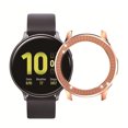 thumbnail image 3 of Watches Case Firmness Round Shape Hard Frame Bumper Sparkle Rhinestone Protector Chic Shockproof Solid Shell Watch Cover R820-44mm Rose Gold, 3 of 9