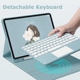 thumbnail image 3 of Funda de teclado PboyIQis para Samsung Galaxy Tab S10 Lite/FE/S9/S8/S7, 3 of 7